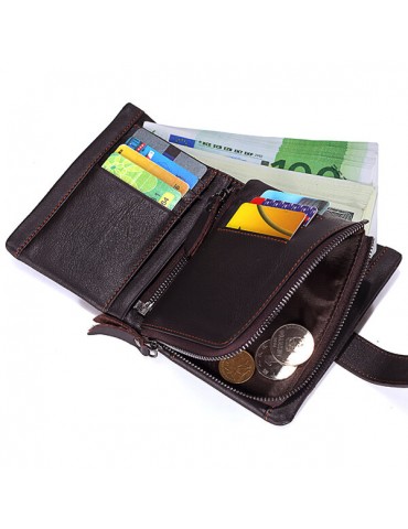 Men Genuine Leather Card Holder High-end Wallet Purse